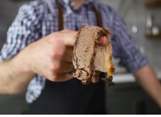 Perfectly smoked brisket